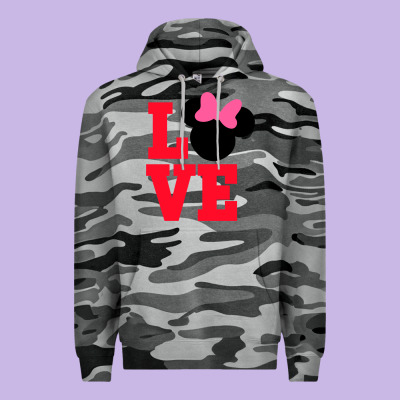 Minnie Mouse Premium Hoodie Designed By Cowhidedigitalart
