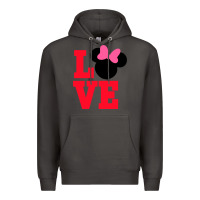 Smoke Minnie Mouse Premium Hoodie - CowhideDigitalArt