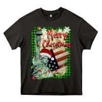 Asphalt merry christmas  statue of liberty Heavy Core Tee - BarkalooDesign
