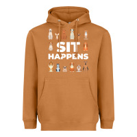Meerkat Dog Funny S It Happens Pet Sitting Design Heavyweight Hoodie - trangStudio