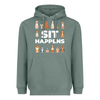 Sage Dog Funny S It Happens Pet Sitting Design Heavyweight Hoodie - trangStudio
