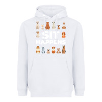 White Dog Funny S It Happens Pet Sitting Design Heavyweight Hoodie - trangStudio