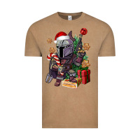 Vintage Coffee Christmas gnome Vintage Tee - CowGirlArtShop