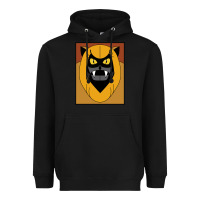 Black Ookla The Mok Saturday Morning Cartoon Pop Art gift Heavyweight Hoodie - trangStudio