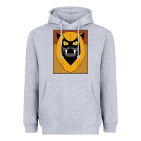 Heather Grey Ookla The Mok Saturday Morning Cartoon Pop Art gift Heavyweight Hoodie - trangStudio