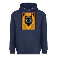 Navy Ookla The Mok Saturday Morning Cartoon Pop Art gift Heavyweight Hoodie - trangStudio