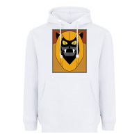 White Ookla The Mok Saturday Morning Cartoon Pop Art gift Heavyweight Hoodie - trangStudio