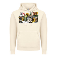 Vintage Artic cowhide coffee cup Vintage Hoodie - HowdyJamesFarm