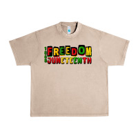 Freedom Juneteenth Urban Heavy Tee | Teevron