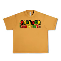 Peanut Butter freedom juneteenth Urban Heavy Tee - CowGirlArtShop