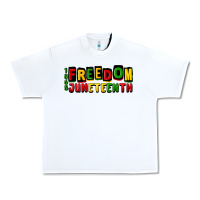 White freedom juneteenth Urban Heavy Tee - CowGirlArtShop