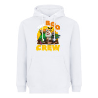 White booba the boo crew halloween costume for kids boys girls Heavyweight Hoodie - trangStudio