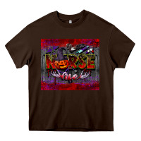 Chocolate Brown nurse life  tumbler Heavy Core Tee - BarkalooDesign