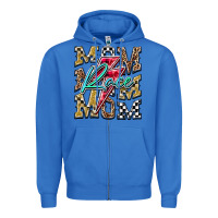 True Royal Mom Race Zipper Hoodie - RacoonDesign