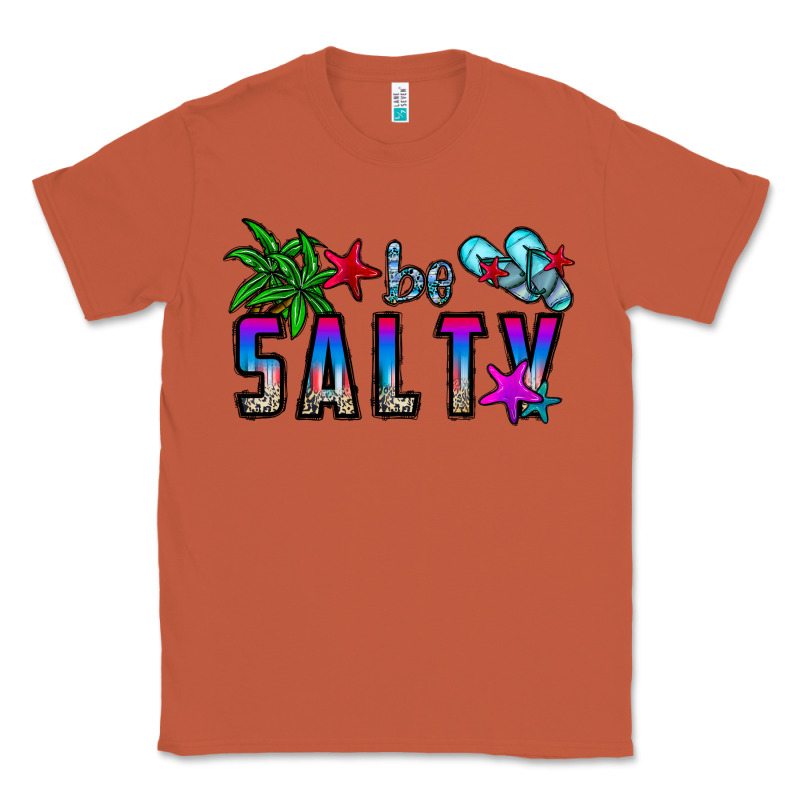 Be Salty Classic Tee by CowhideDigitalArt | Teevron