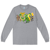 Heather Grey Nurse St. Patrick's Day Long Sleeve Tee - HowdyJamesFarm