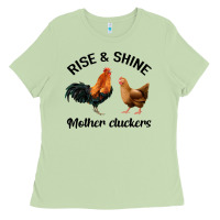 Matcha Rise and Shine Mother Cluckers Ladies Tee - Bettercallsaul