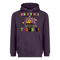 Plum kids halloween hubble bubble here comes trouble Heavyweight Hoodie - BarkalooDesign