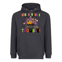 Smoke kids halloween hubble bubble here comes trouble Heavyweight Hoodie - BarkalooDesign