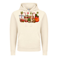 Vintage Artic christmas cup cakes coffee cups Vintage Hoodie - CowGirlArtShop
