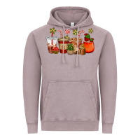 Vintage Zinc christmas cup cakes coffee cups Vintage Hoodie - CowGirlArtShop
