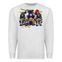 Oatmeal Heather police gnome Premium Sweatshirt - BarkalooDesign