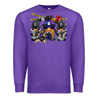 Purple police gnome Premium Sweatshirt - BarkalooDesign