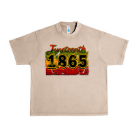 French Oak juneteenth 1865 Urban Heavy Tee - CowGirlArtShop