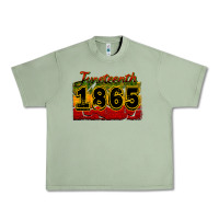Oil Green juneteenth 1865 Urban Heavy Tee - CowGirlArtShop