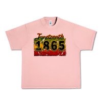 Salmon juneteenth 1865 Urban Heavy Tee - CowGirlArtShop