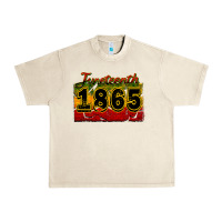 Sandshell juneteenth 1865 Urban Heavy Tee - CowGirlArtShop