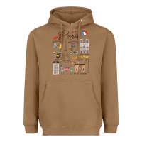 Toasted Coconut paris bonjour eiffel tower paris lover paris traveling vacay Heavyweight Hoodie - trangStudio