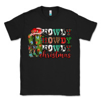 Black Howdy howdy howdy Christmas Classic Tee - NancyCooperArtShop