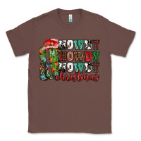 Chestnut Howdy howdy howdy Christmas Classic Tee - NancyCooperArtShop