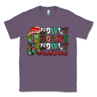Lavender Howdy howdy howdy Christmas Classic Tee - NancyCooperArtShop