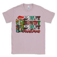 Lilac Howdy howdy howdy Christmas Classic Tee - NancyCooperArtShop