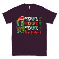 Plum Howdy howdy howdy Christmas Classic Tee - NancyCooperArtShop