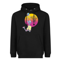 Black basketball player halloween pumpkin skeletons kids boys Heavyweight Hoodie - trangStudio