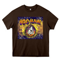 Chocolate Brown boo haw tumbler Heavy Core Tee - BarkalooDesign