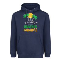 Navy Death in Paradise - gift idea Heavyweight Hoodie - trangStudio