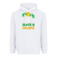 White Death in Paradise - gift idea Heavyweight Hoodie - trangStudio