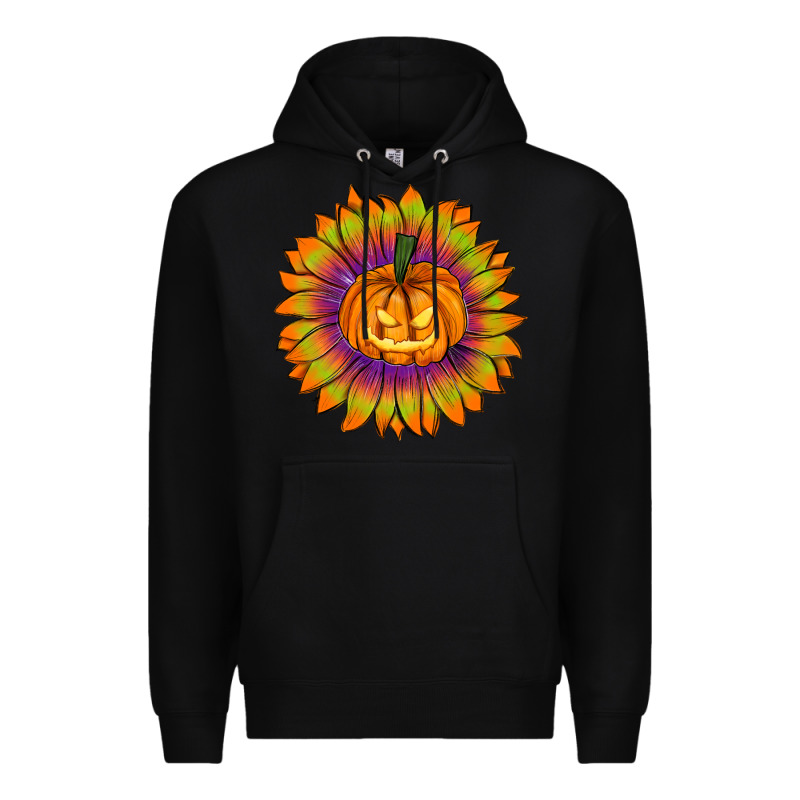 Halloween Sunflower Premium Hoodie by RanaPortraitStore | Teevron