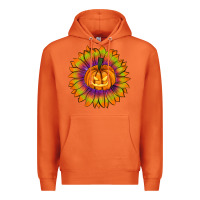 Carrot Halloween Sunflower Premium Hoodie - RanaPortraitStore