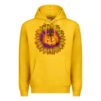 Lemon Halloween Sunflower Premium Hoodie - RanaPortraitStore