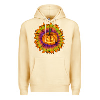 Pina Colada Halloween Sunflower Premium Hoodie - RanaPortraitStore