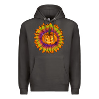 Smoke Halloween Sunflower Premium Hoodie - RanaPortraitStore
