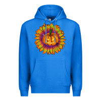True Royal Halloween Sunflower Premium Hoodie - RanaPortraitStore