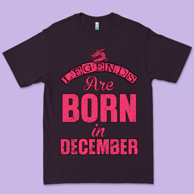 Legends Are Born İn December Premium Tee Designed By Bettercallsaul