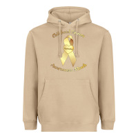 Mushroom childhood cancer awareness children cure kids Heavyweight Hoodie - DesignPulse