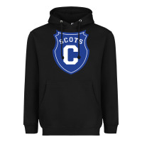 Black covenant college scots Heavyweight Hoodie - DesignPulse